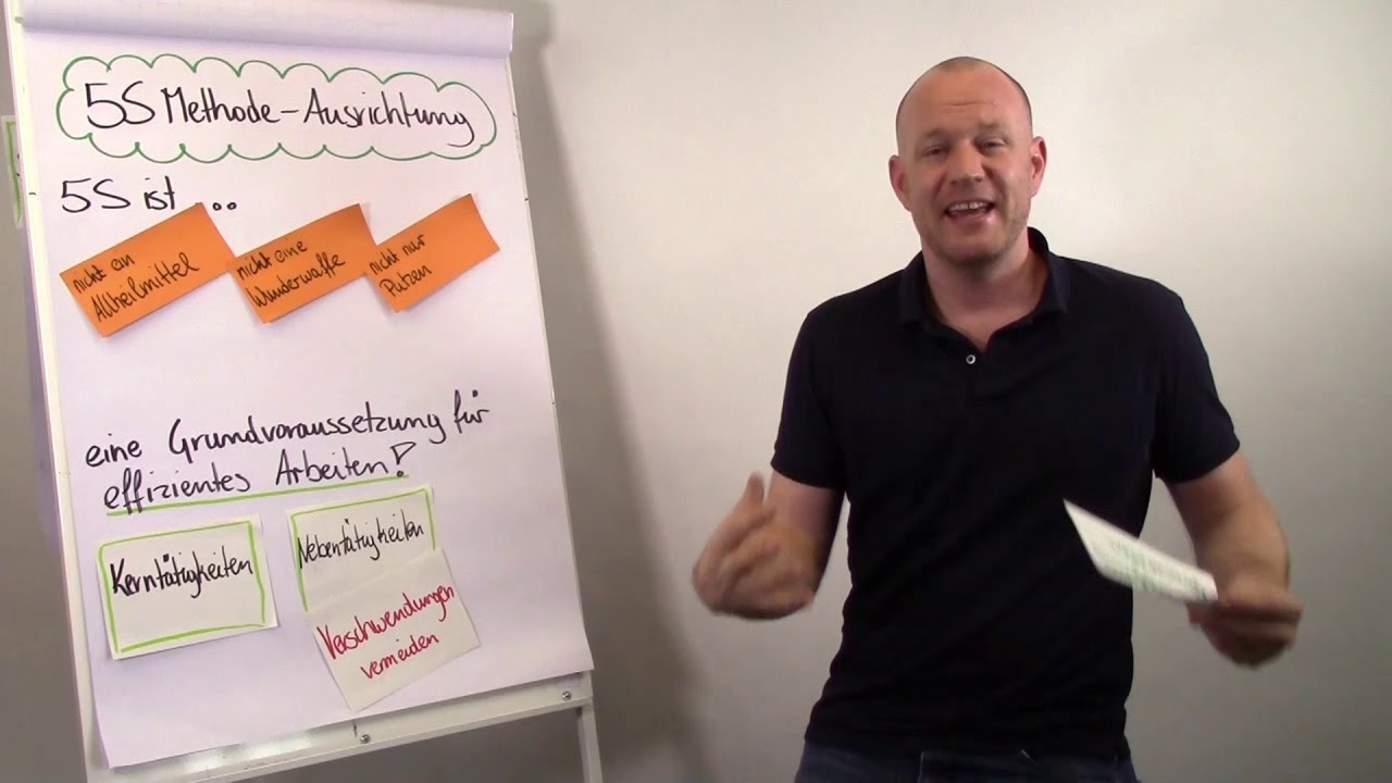 5S Methode in der Produktion einfach erklärt