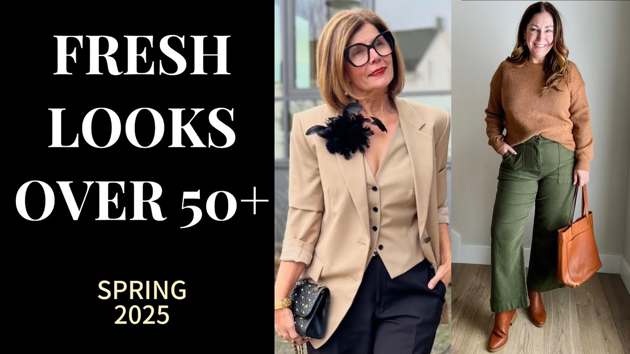 How to Create Fresh and Stylish Spring Outfits for Women Over 50
