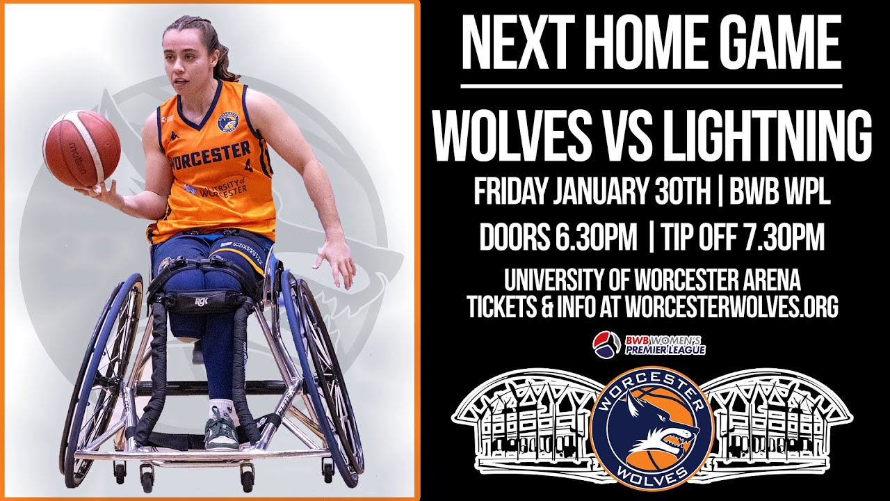 LIVE BASKETBALL - Worcester Wolves vs Loughborough Lightning BWB WPL