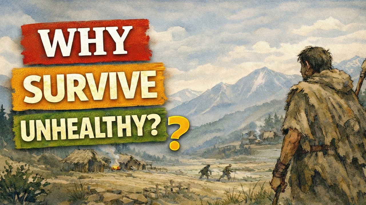 Why Survival Mattered More Than Health in Human Evolution | History for Sleep