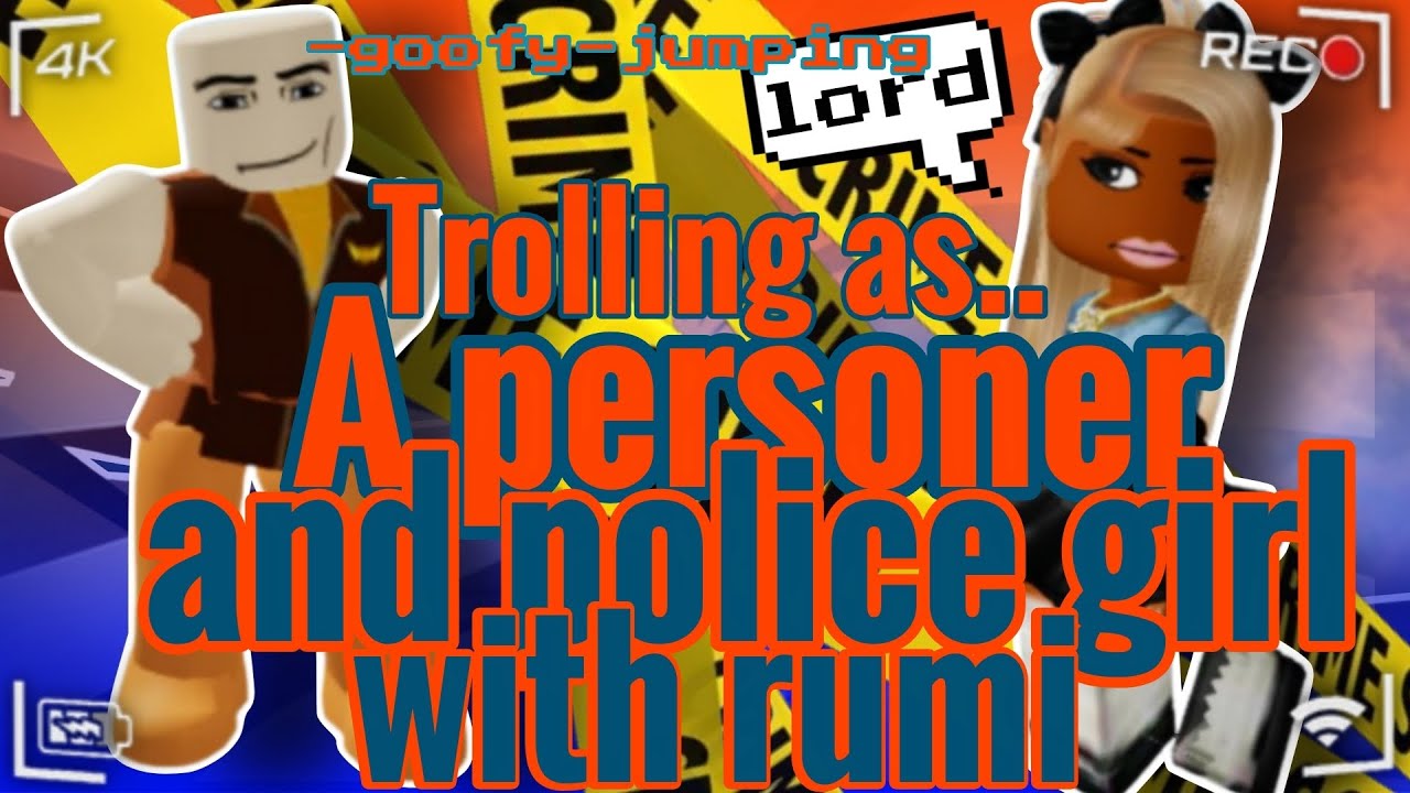 ~~☆ﾟ｡🧡🏃trolling as a police officer and prisoner in baddies with rumi🕴💙.。o★*☆