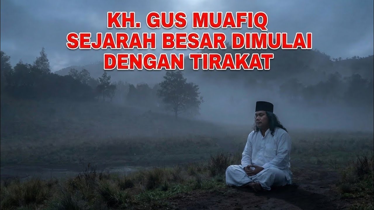 SEJARAH BESAR SELALU DIMULAI DENGAN TIRAKAT #kajianislam #gusbaha #gusbahaterbaru #gusmuafiq