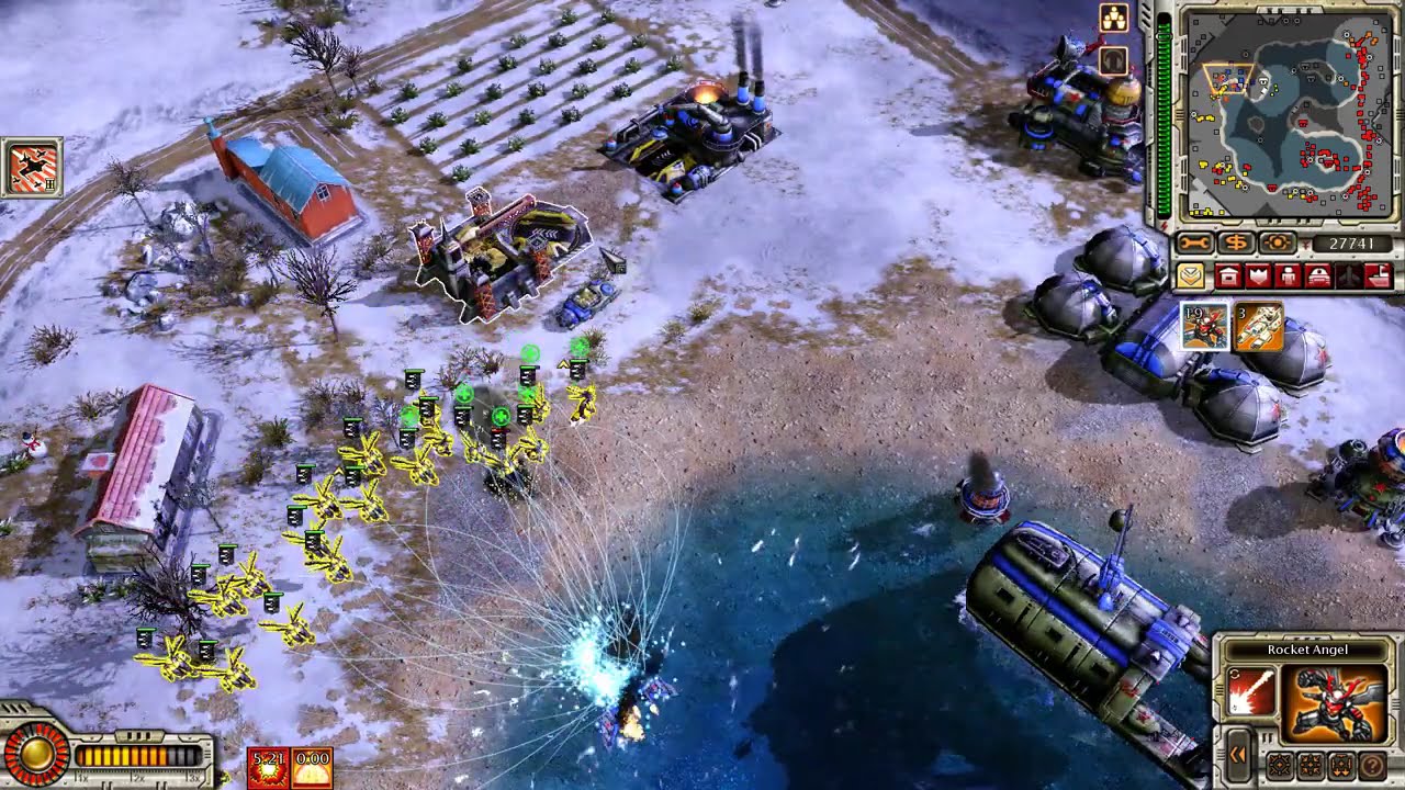 Command and Conquer: Red Alert 3 2 Humans VS 2 AI (DRG Skirmish)