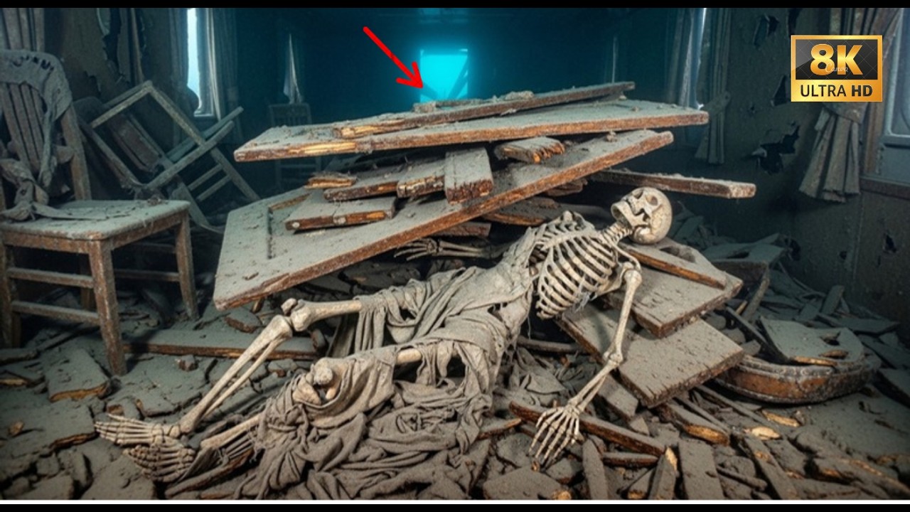 Heartbreaking Inside the Titanic: A Mother Is Found Trapped Behind a Fallen Door Since 1912.