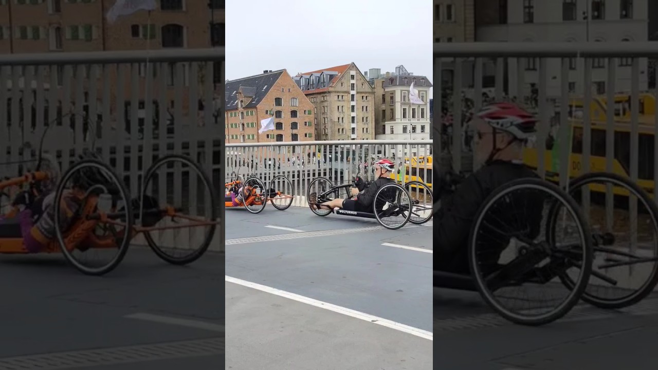 Hand bicycle in Copenhagen 
