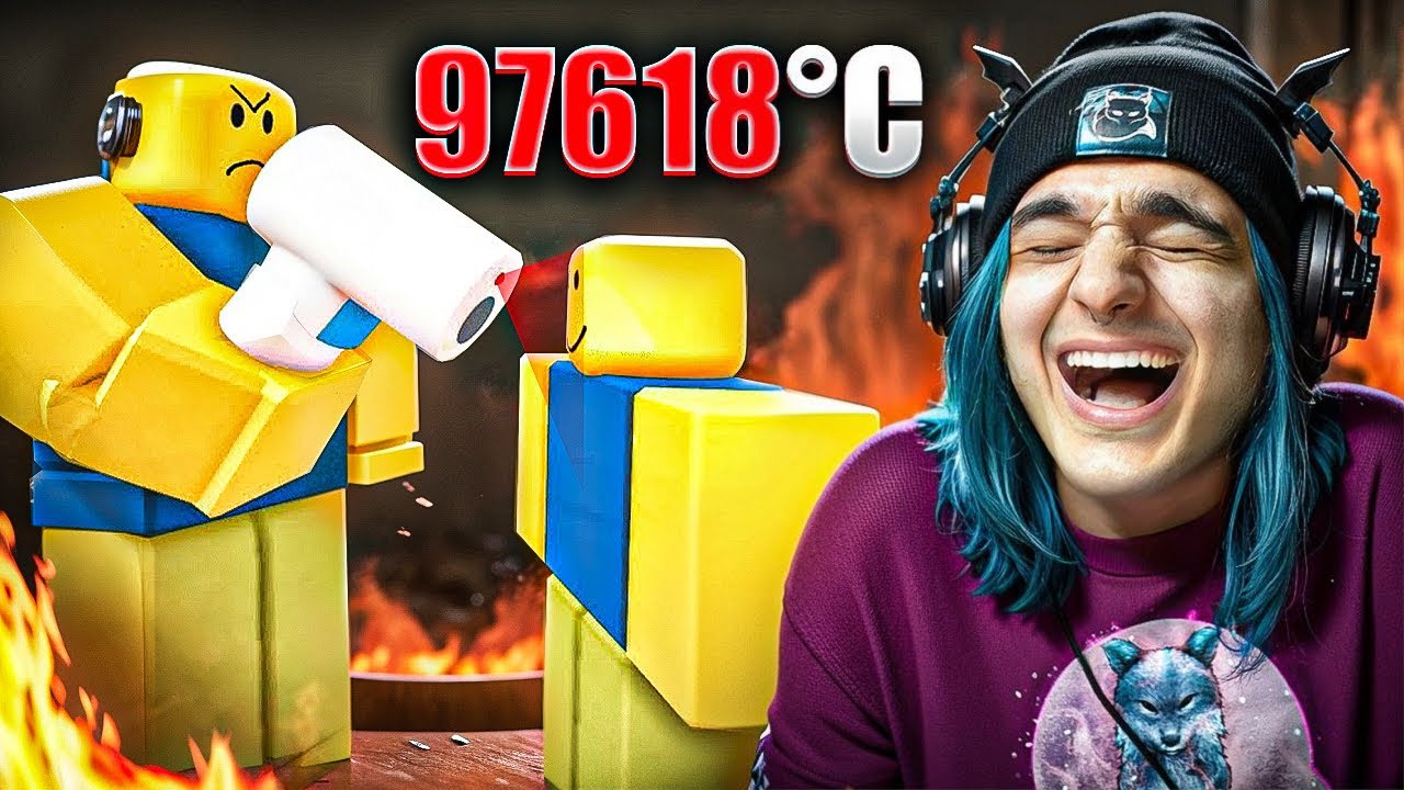 GENIALES Roblox Spiel! Lachkick garantiert! 😂| NEED MORE HEAT