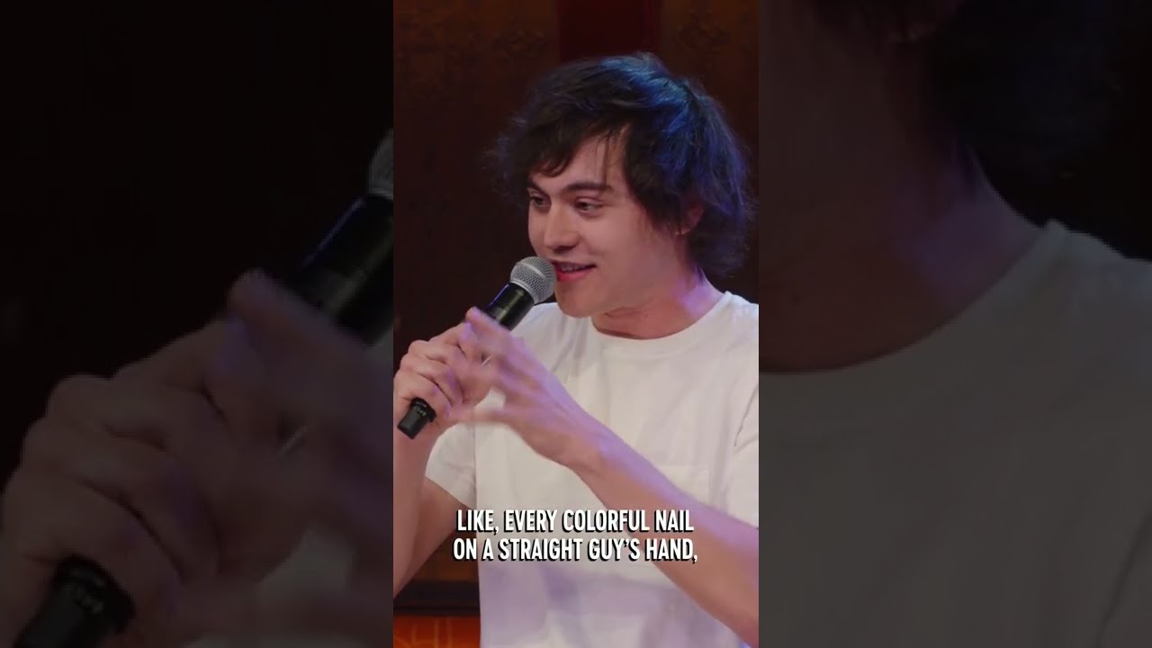 &ldquo;Do we have any straight guys here with painted fingernails?&rdquo; 🎤: Brandon Wardell #shorts
