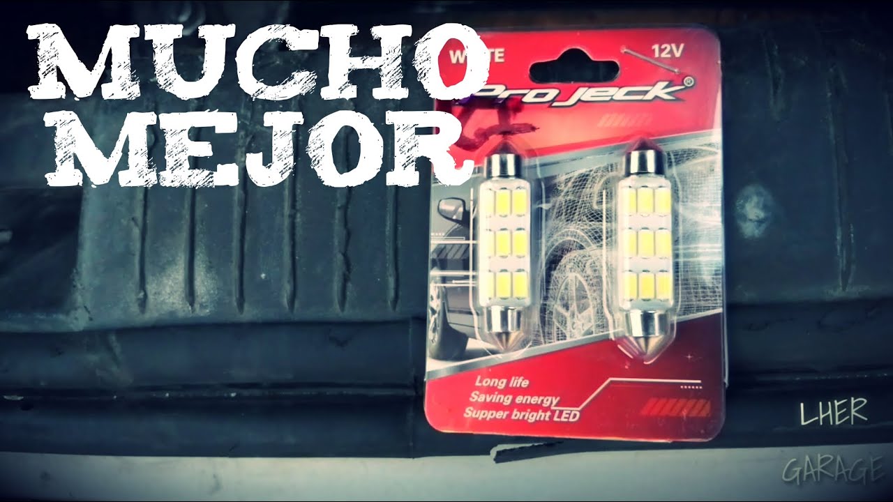 Cambio de focos del interior y cajuela de Alogeno a Led al Astra y al Avenger! Luis Her