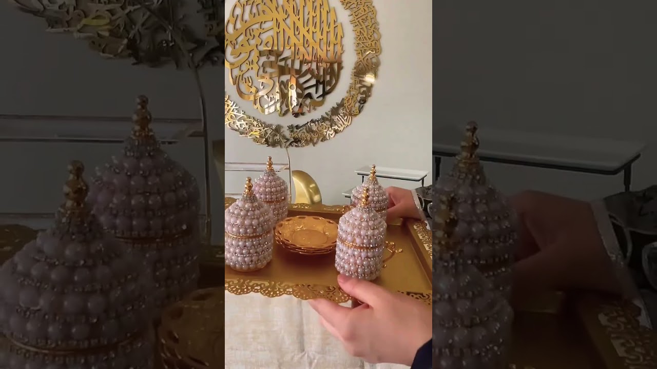 Ramadan Table Decor/Setup! #ramadandecoration #ramadandecorations #ramadandecor