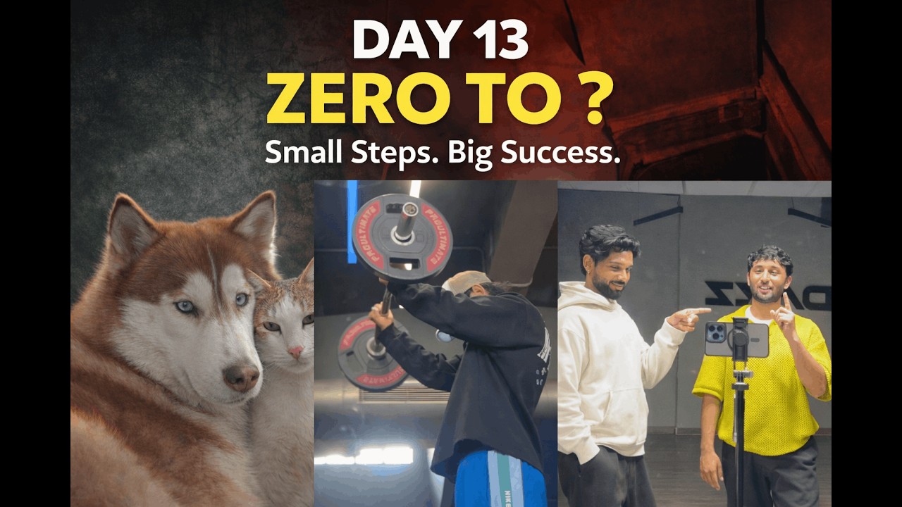 From Gym to DAZZ Studio | Team Meet, Collab Practice – ZERO TO ? Day 13