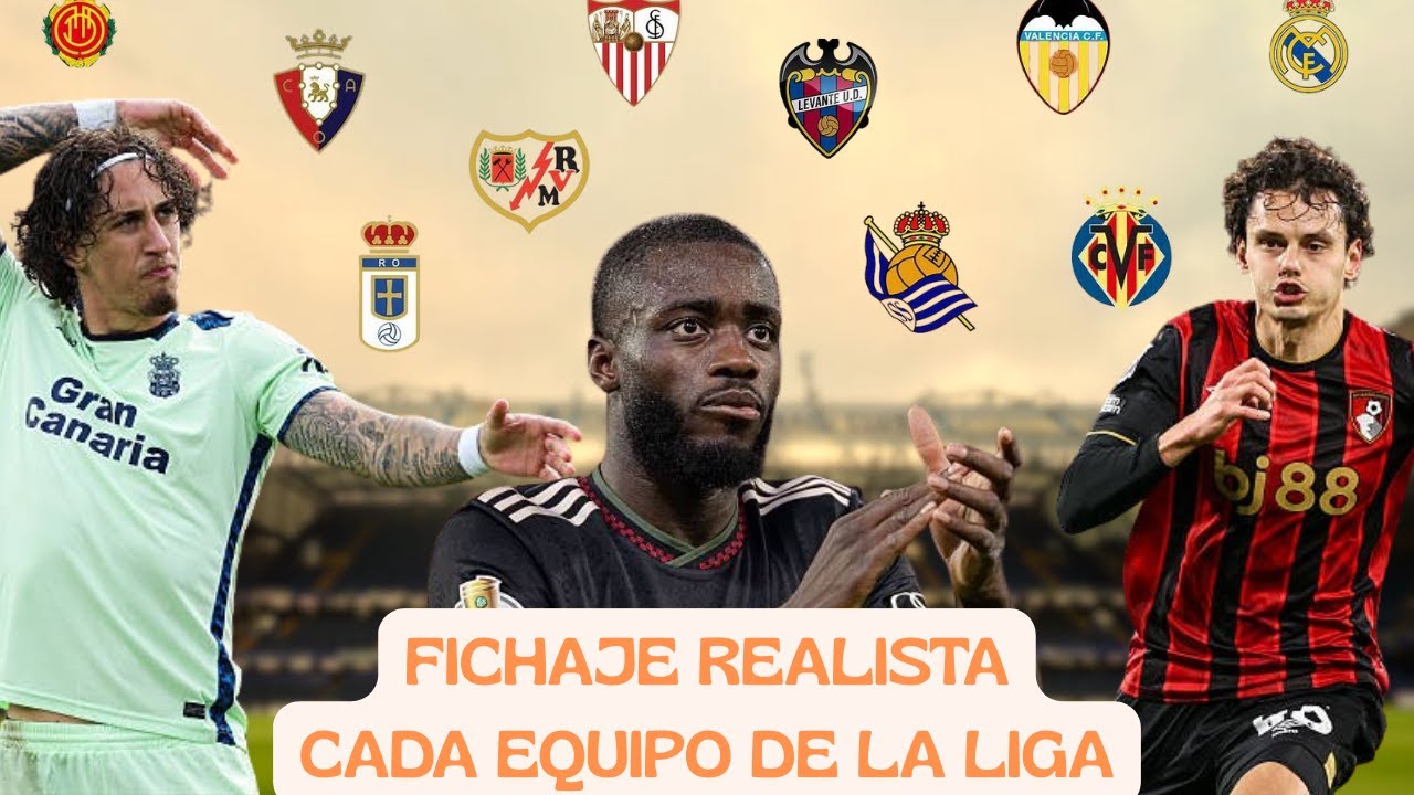 Un fichaje para cada equipo de La Liga (parte 2).