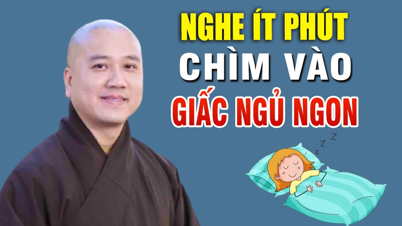 🔴Đêm Nằm Khó Ngủ, Nghe Thầy Giảng Ít Phút Là Ngủ Ngon Giấc 