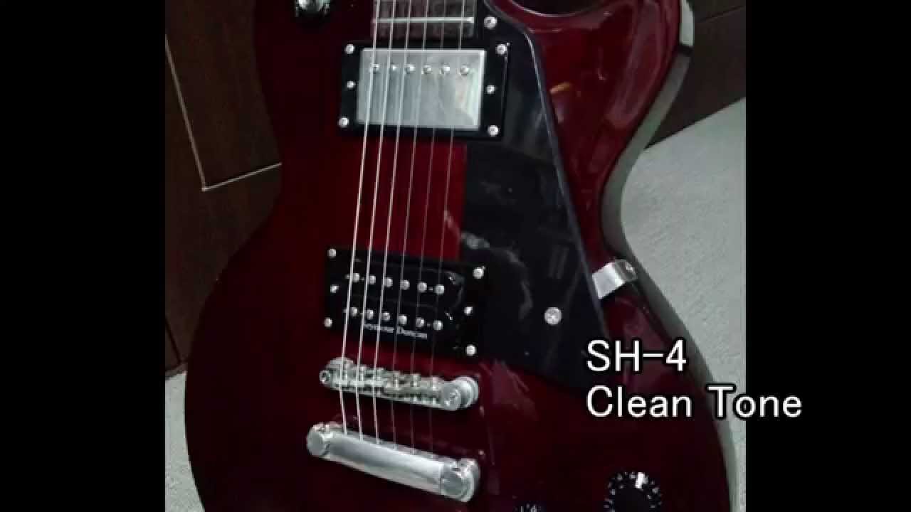 SoundCheck Epiphone Les Paul STUDIO  Default Pickup VS SeymourDuncan SH-4