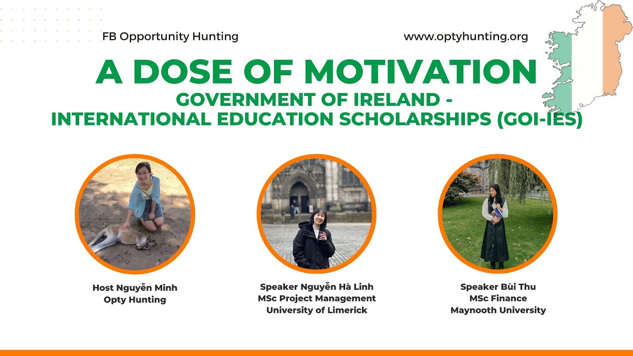 Opty Webinar #6: Government of Ireland - International Education Scholarship (GOI-IES)