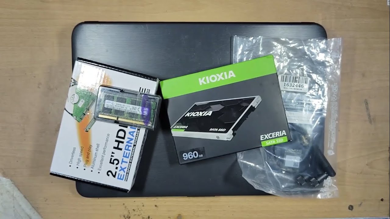 Обновление ноутбука HP 245 G5 — SSD, ОЗУ, двухдиапазонный Wi-Fi и Bluetooth