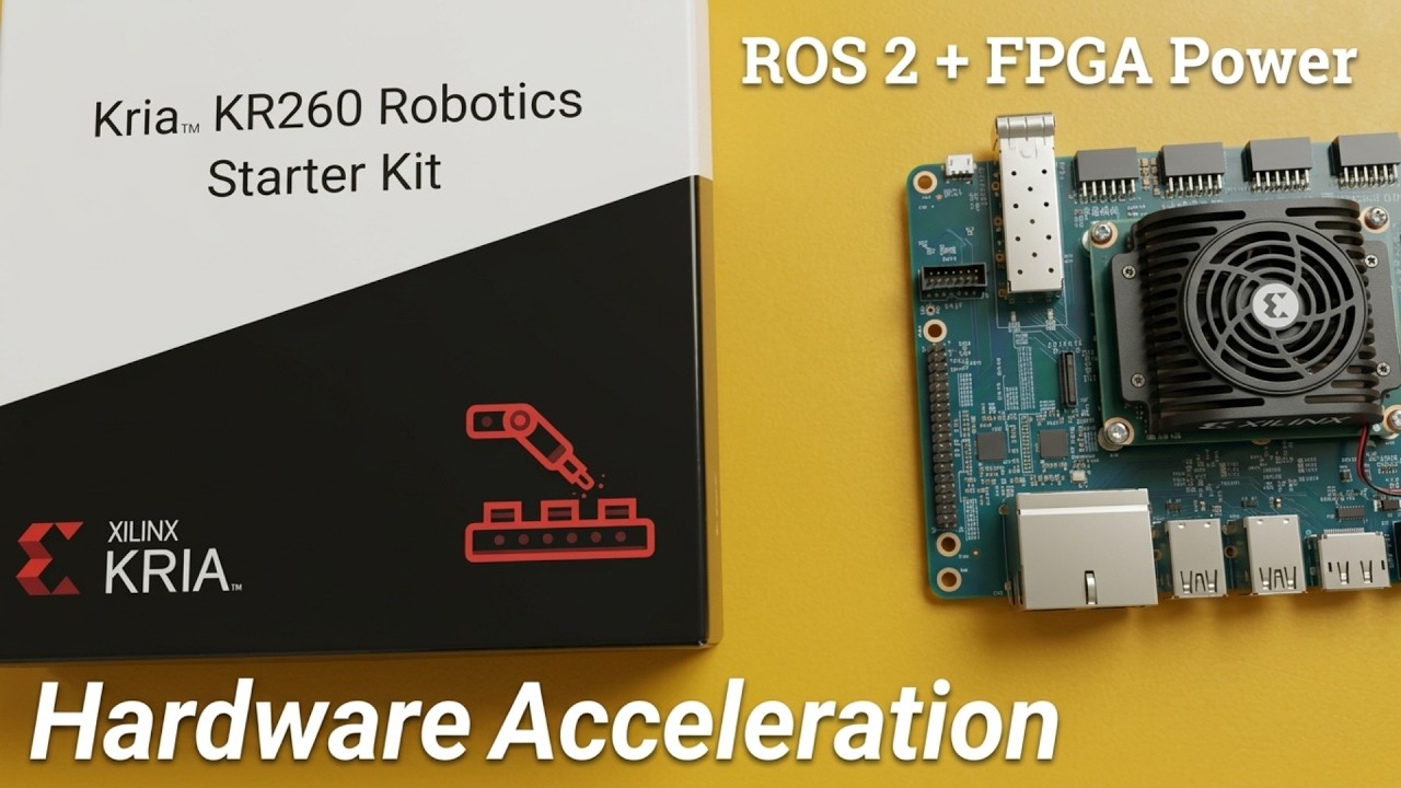KR260 Robotics Starter Kit Unboxing - ROS 2 + FPGA Power