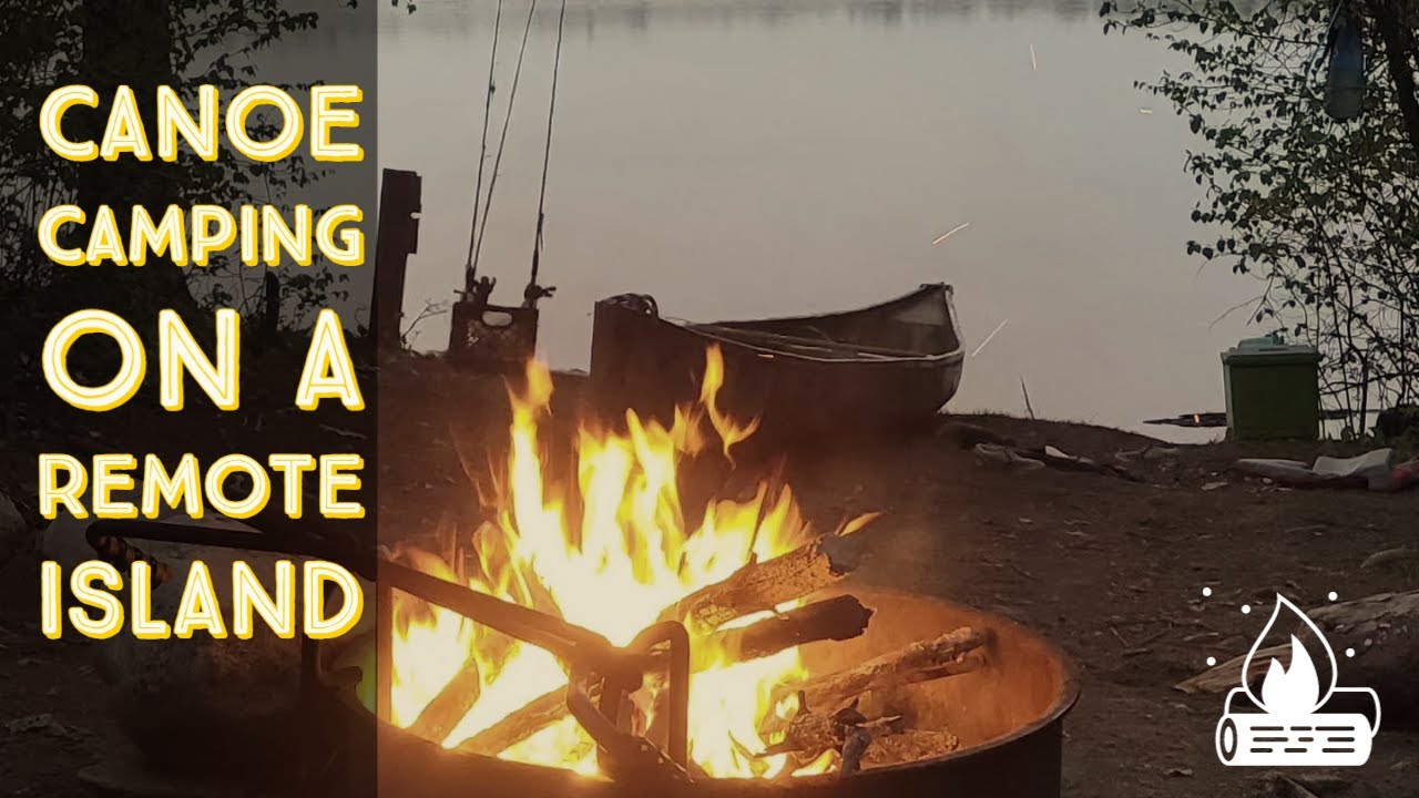 Canoe camping on the Turtle Flambeau Flowage