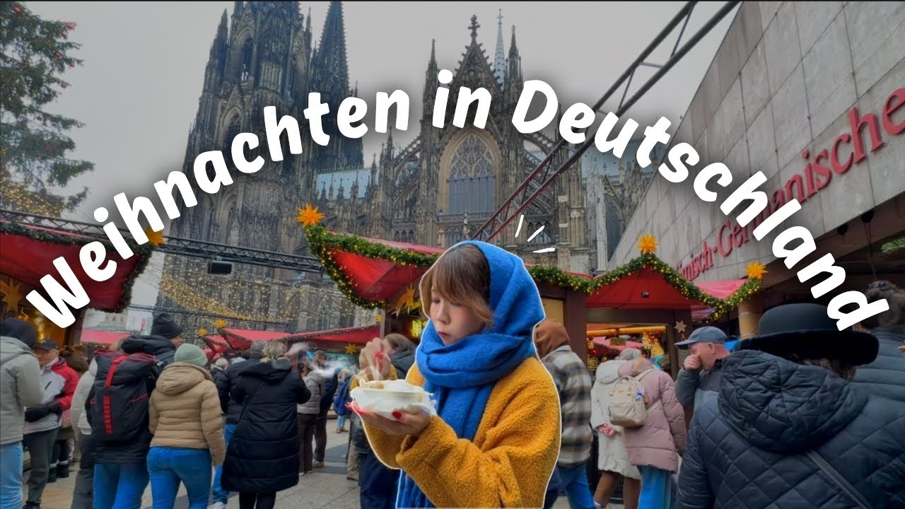 Ein gemütliches Weihnachten in Deutschland 🎄 Köln & Frankfurt