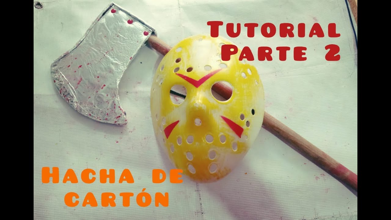 Como hacer un Hacha de cartón | parte 2 tutorial de armas slasher