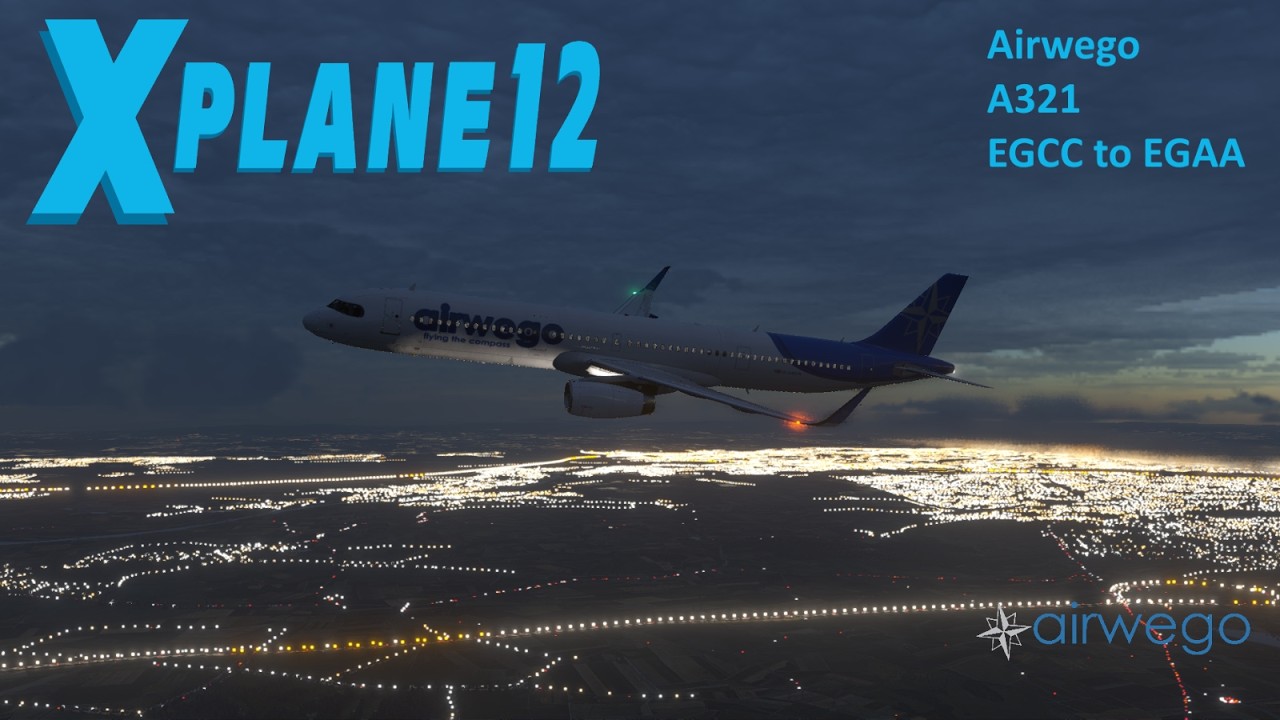 Toliss A321 | Airwego | EGCC to EGAA