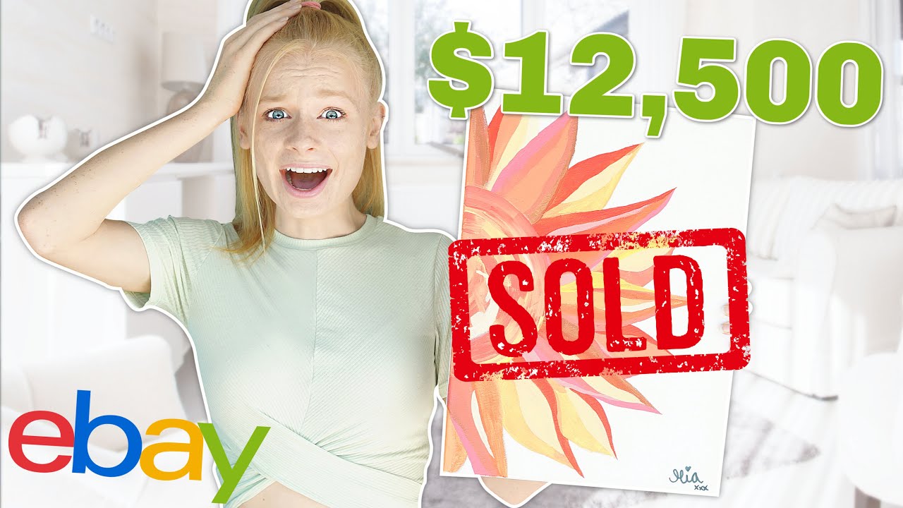 SELLING MY ART ON EBAY FOR $12,500...