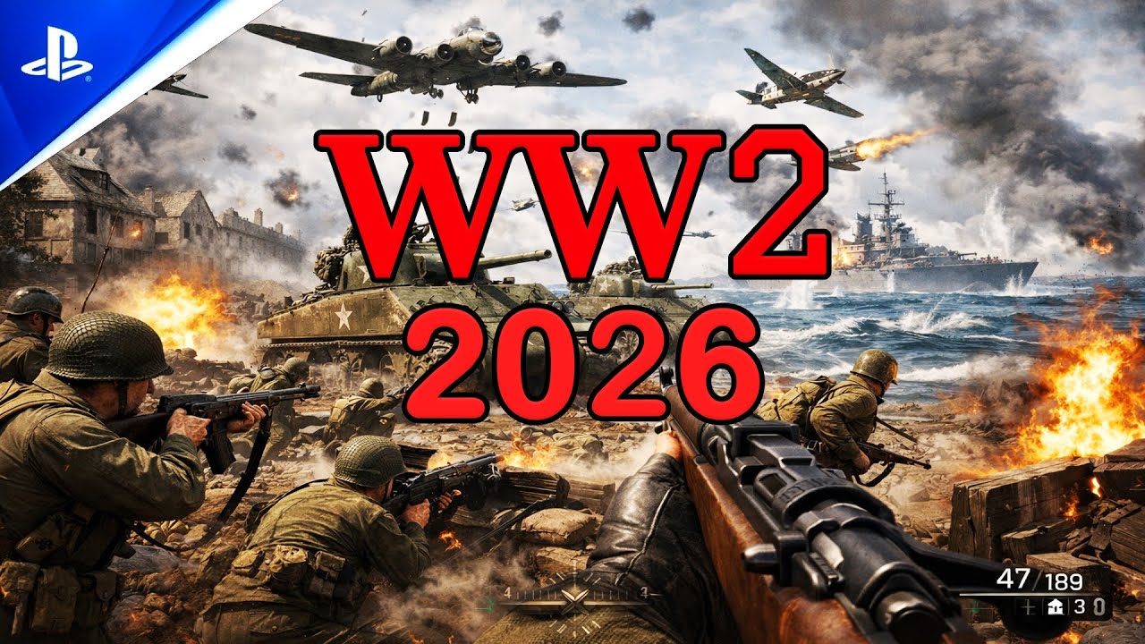 Top 30 NEW Upcoming World War 2 Games of 2026
