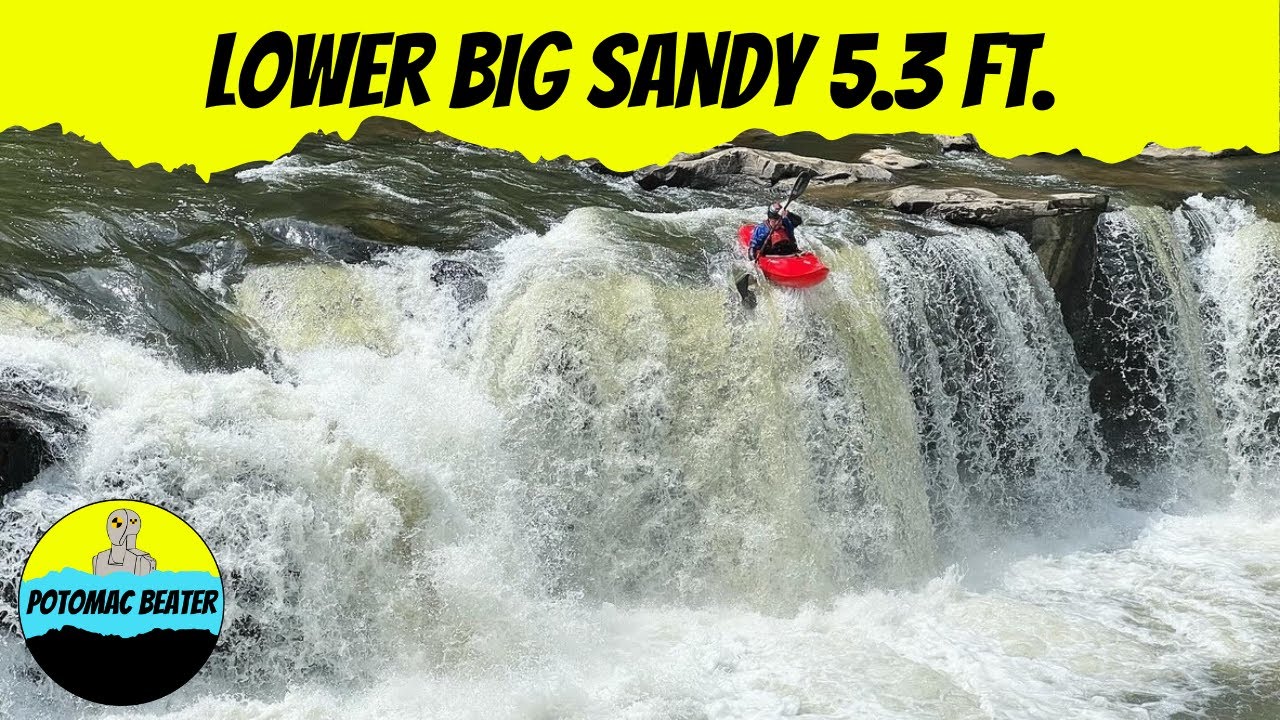 Kayaking the Lower Big Sandy at 5.3 Ft.