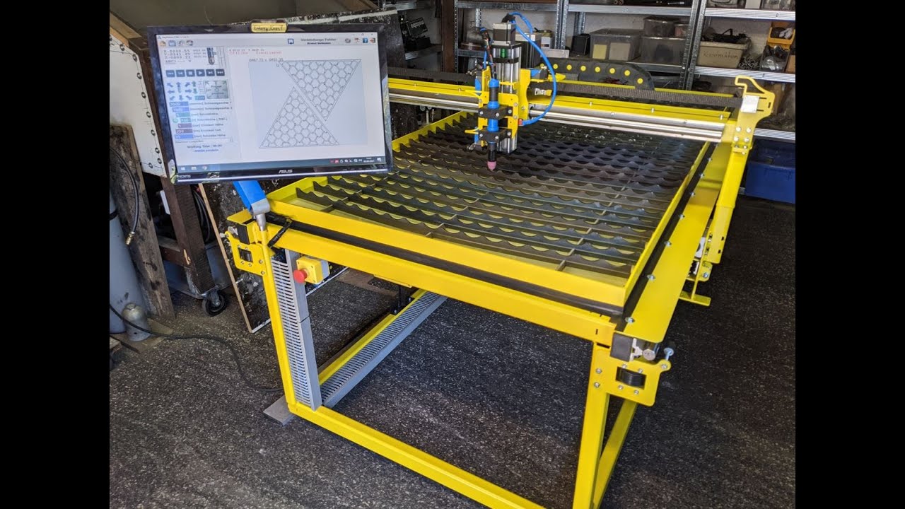 DIY Plasma CNC Bausatz 22 - Final Übersicht Plasmaspezl