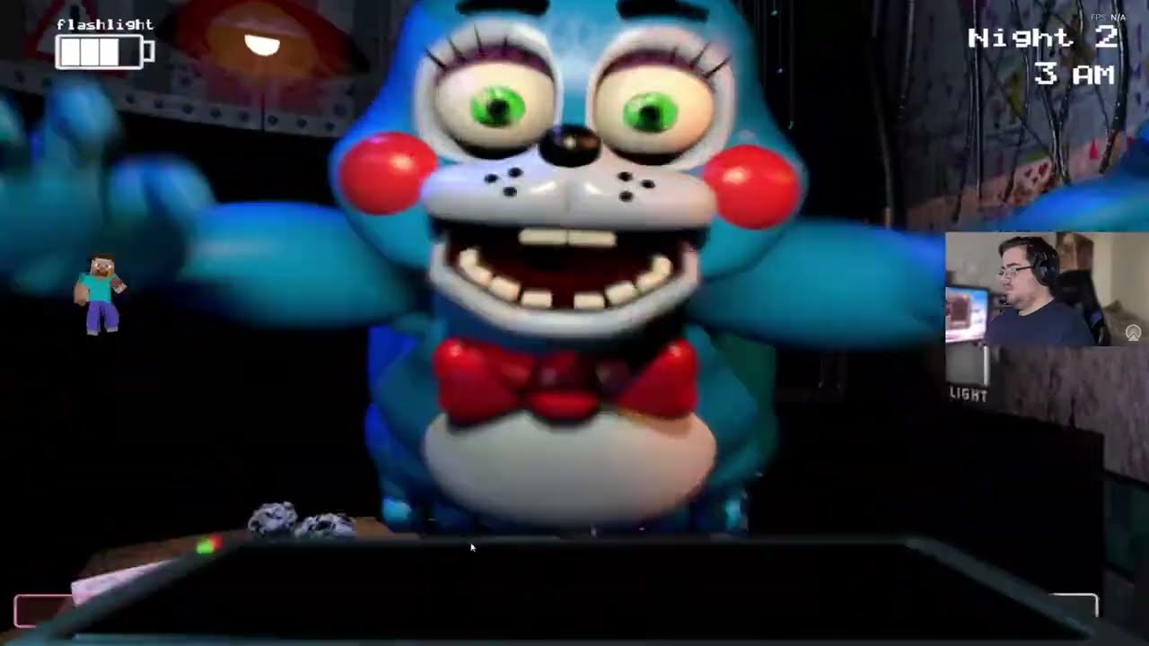 Playing Five Nights At Freddy's 2!