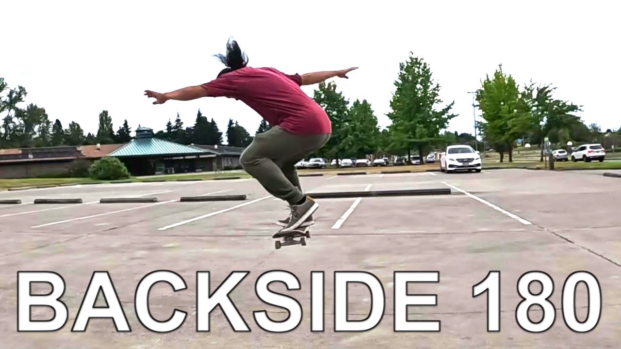 HOW TO BACKSIDE 180 SKATEBOARDING TUTORIAL