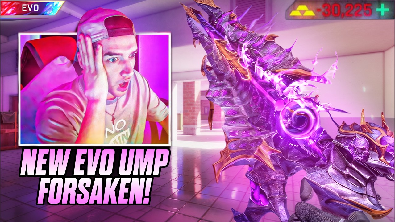 The *NEW* Forsaken EVO UMP45 is INSANE in Blood Strike..