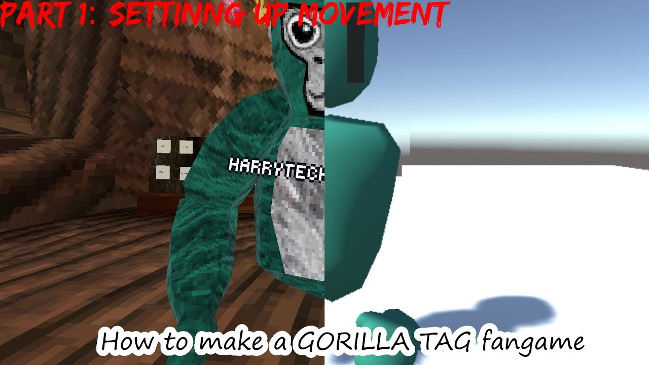 КАК СОЗДАТЬ ИГРУ GORILLA TAG ДЛЯ ФАН-СПОРТА В 2025 ГОДУ | Часть 1: Настройка движения (и Unity)