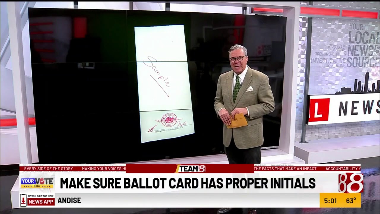 How to correctly fill out your absentee ballot