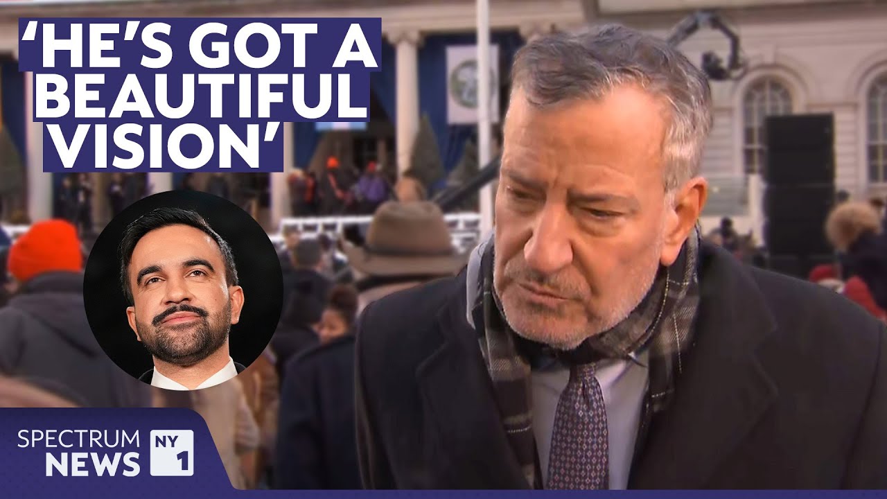 Former Mayor Bill de Blasio says Mamdani's vision is 'achievable' | Full Interview