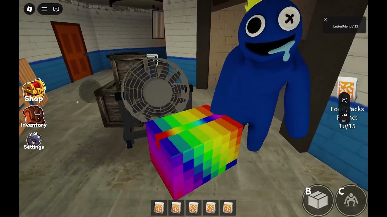 Rainbow Friends chapter 1, 2, 3, and, 4