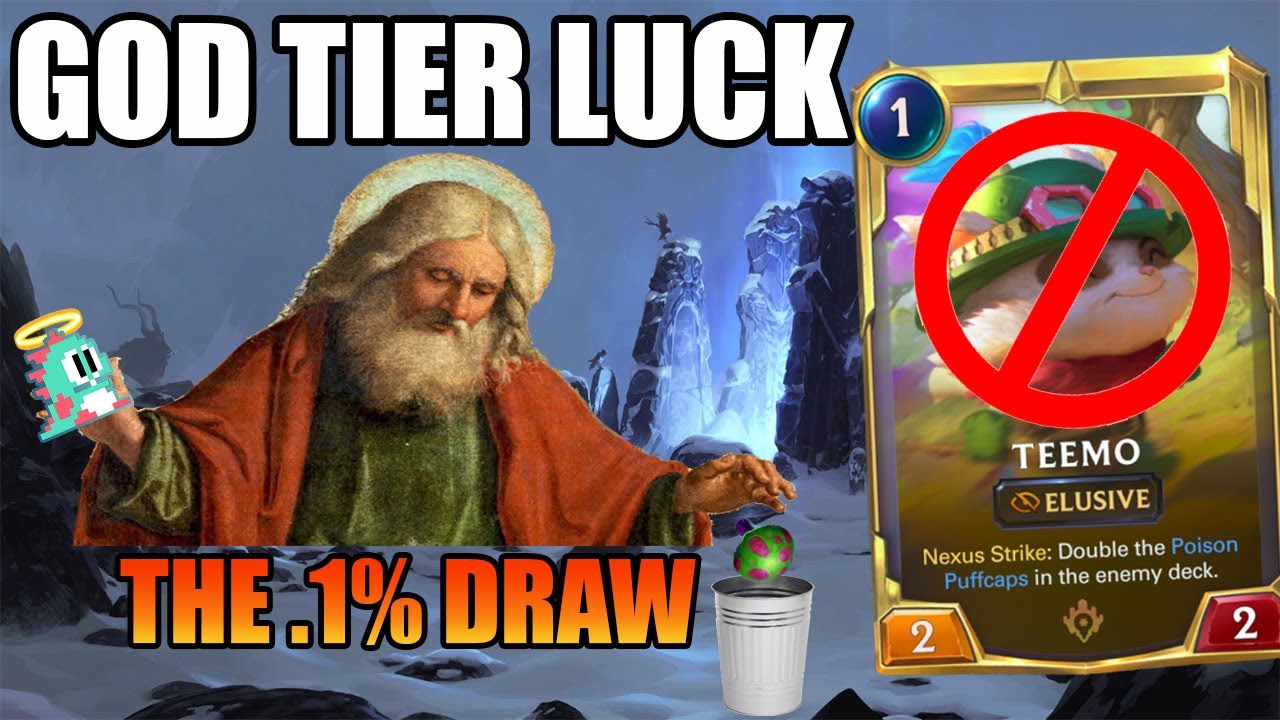 INSANE LUCK vs SHROOMS | Legends of Runeterra