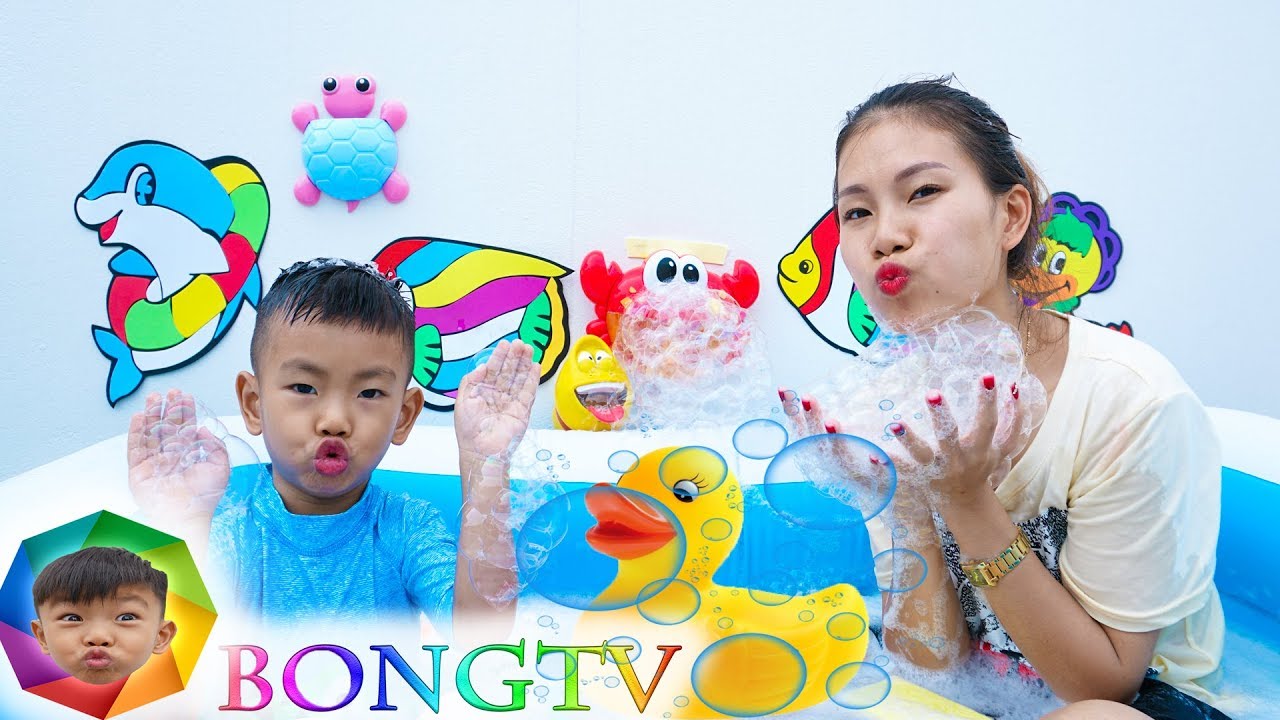 Bath Song Nursery Rhymes song for Kids from Bong TV