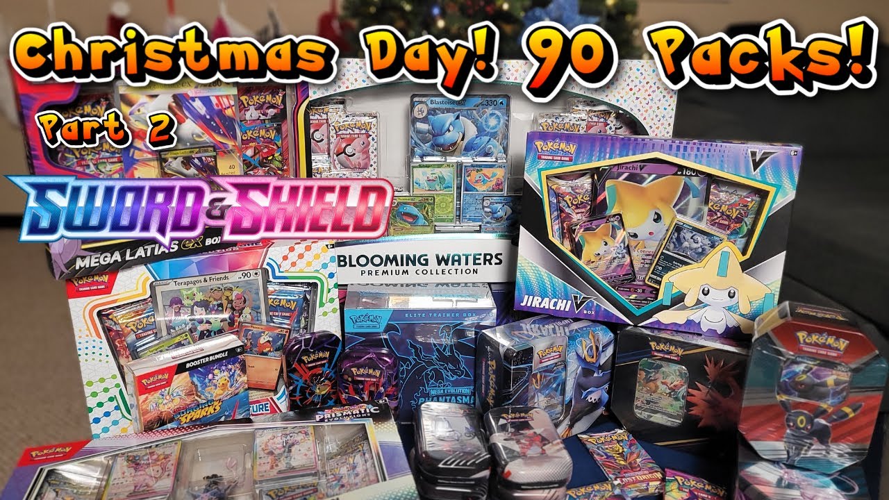 Throw back to Sword & Shield! Christmas Day Pokémon Opening Part 2!