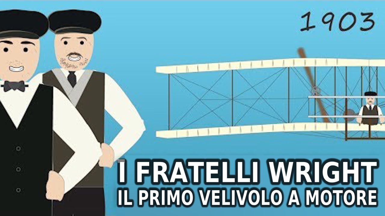 I Fratelli Wright: la STORIA del PRIMO VOLO a motore