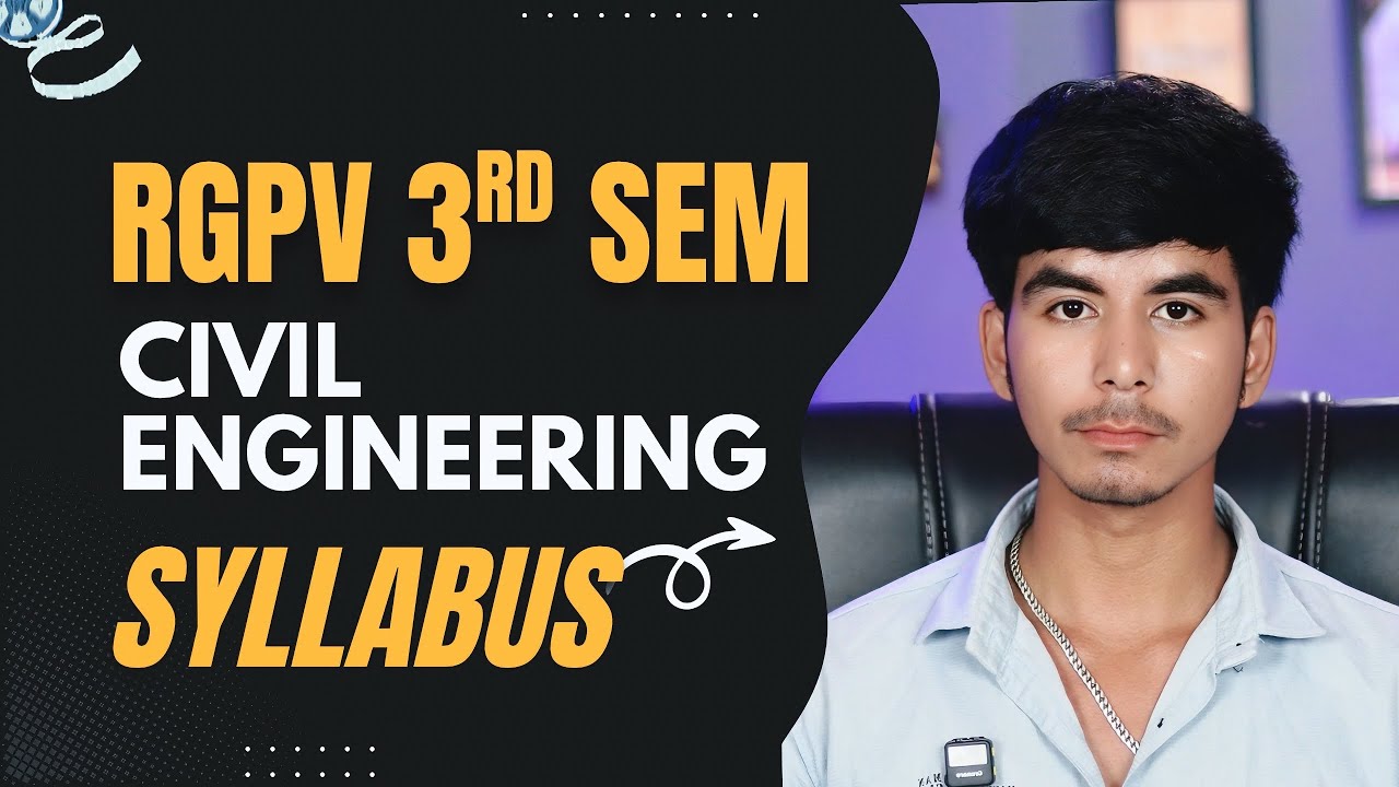 Title - RGPV Civil Engineering 3rd Semester Complete Syllabus | RGPV CE Engineering |