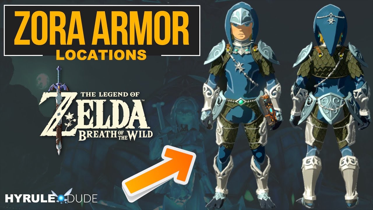 Как получить *ПОЛНЫЙ* комплект доспехов Зора &mdash; Legend of Zelda: Breath of the Wild