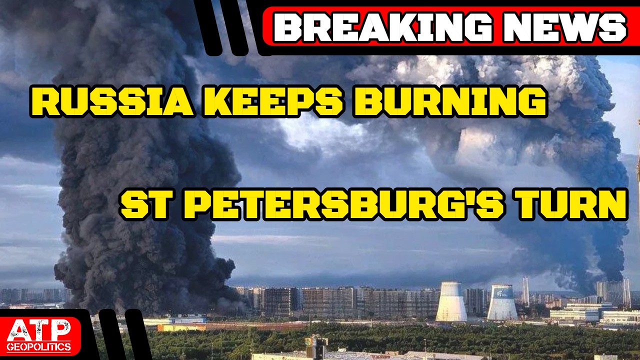 BREAKING: Ukraine Rinses and Repeats as St Petersburg Logistics Hubs are Now Burning Infernos