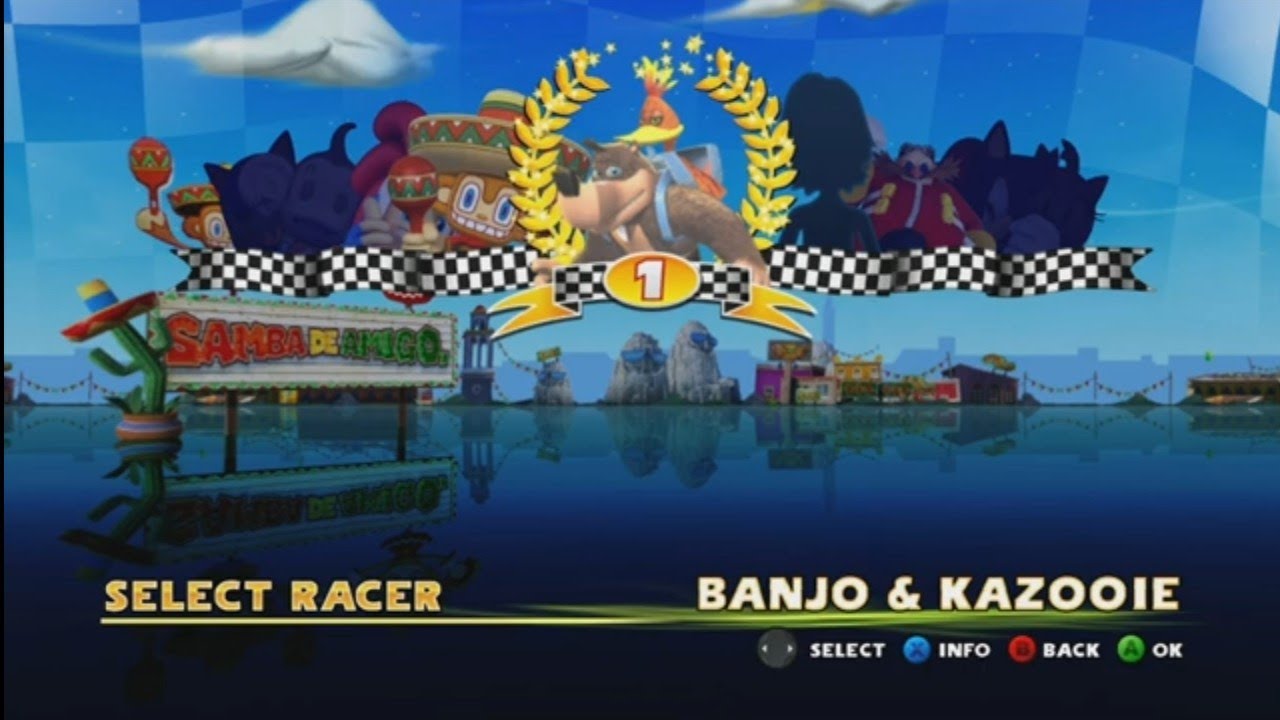 Last time I PLAYED THIS was in 2014! 😮 // Sonic & Sega Racing BUT WITH BANJO & KAZOOIE!!! (Xbox 360)