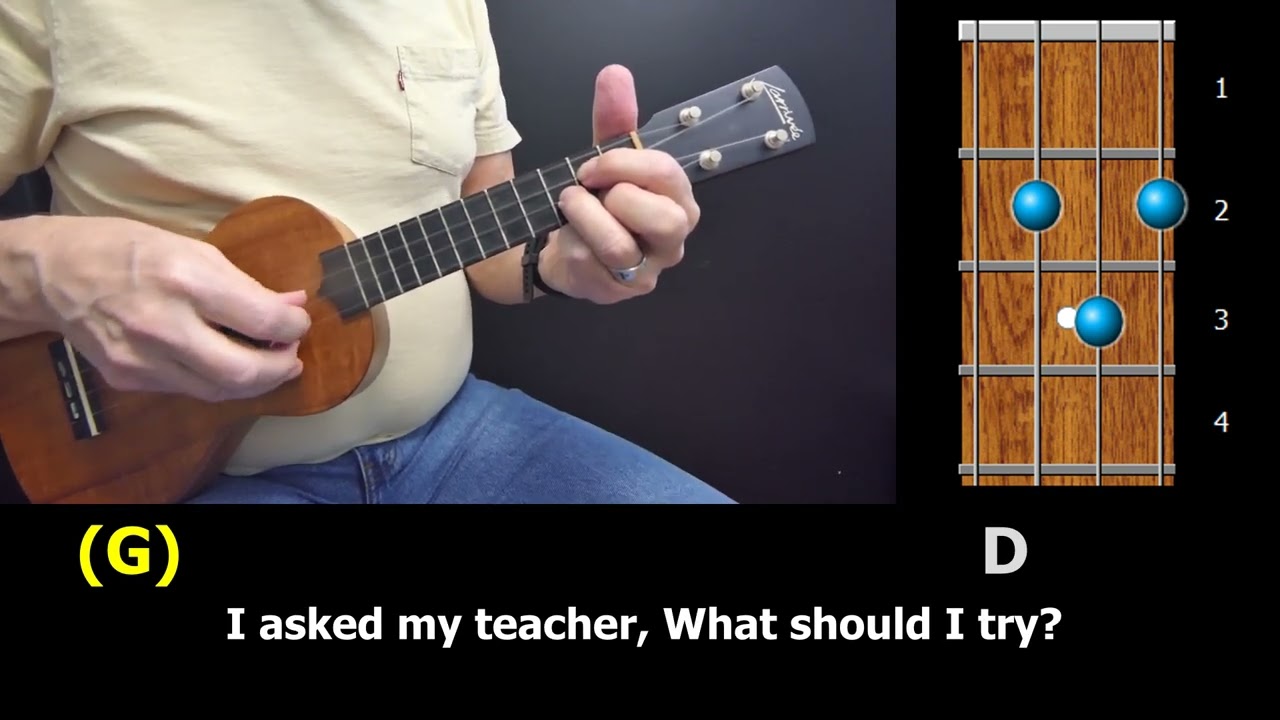 Que Sera Sera - Fingerstyle Ukulele with Chords & Lyrics