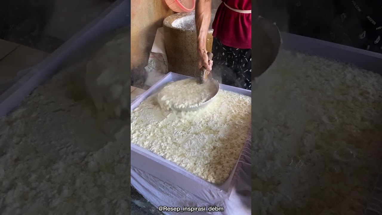 Pabrik pembuatan tahu 