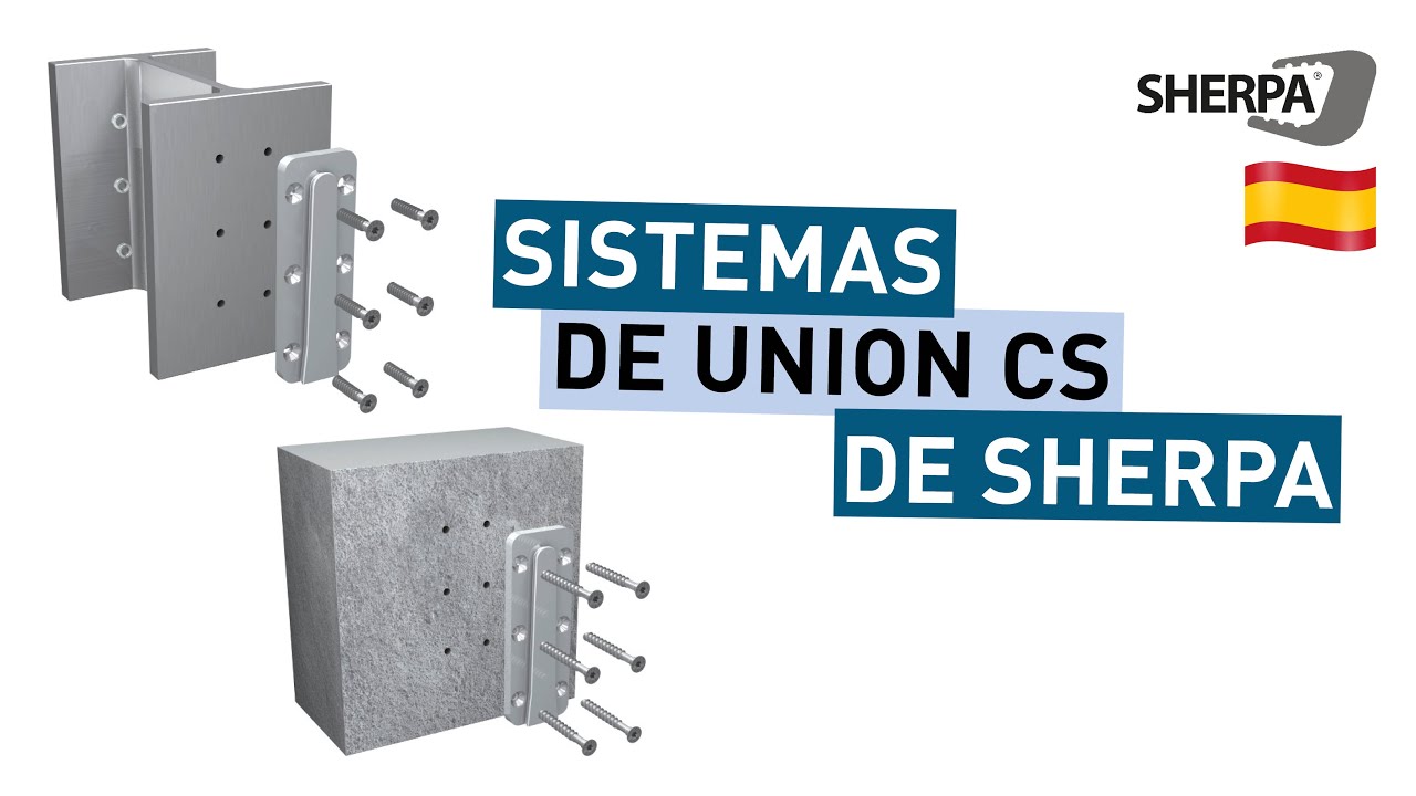 Sistemas de unión CS de SHERPA - para uniones directas entre madera, acero y hormigón armado