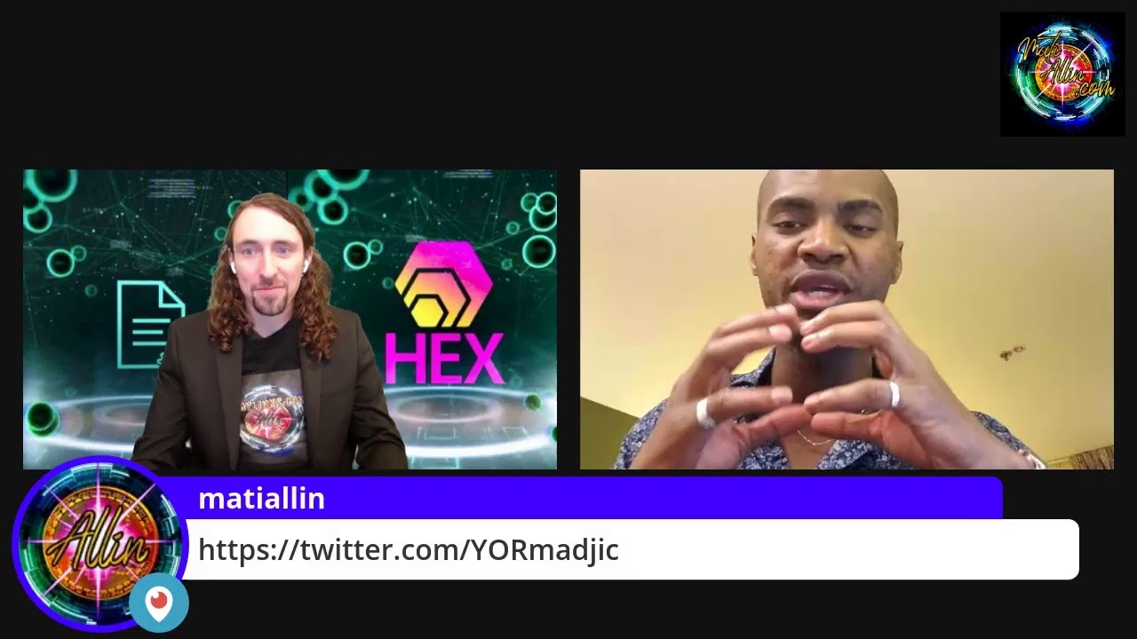 Mati Allin Live with Karim | HEX Crypto