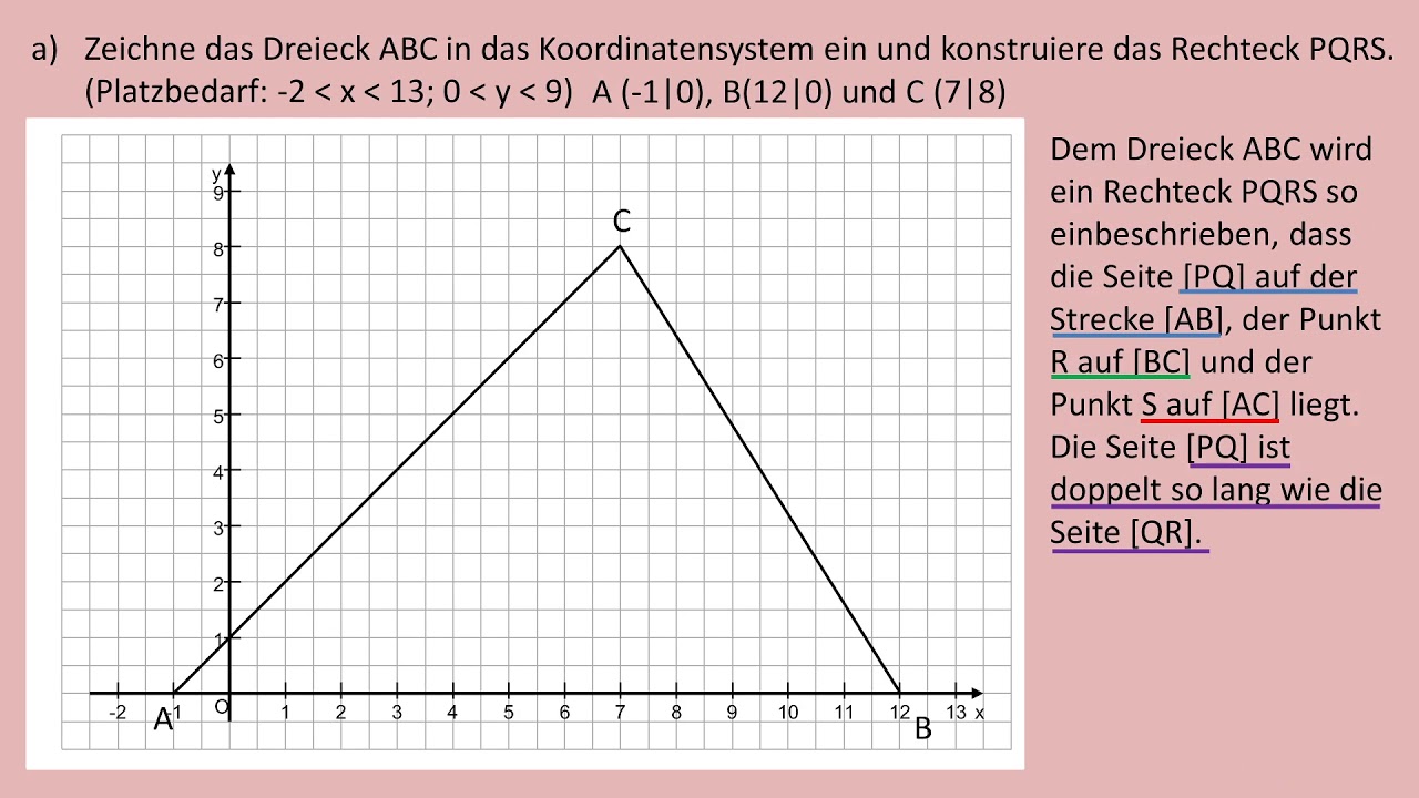 Einbeschreibungsaufgaben