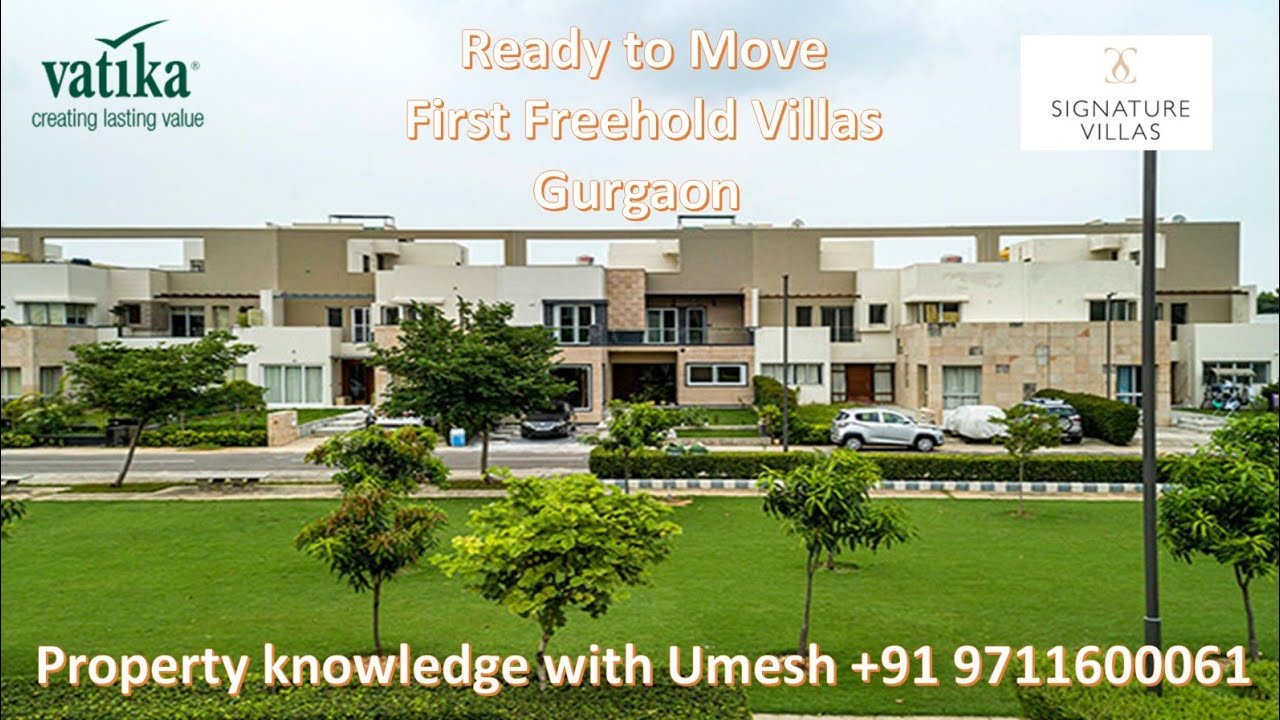 Vatika Signature Villas First Freehold , Sector 82, Gurgaon