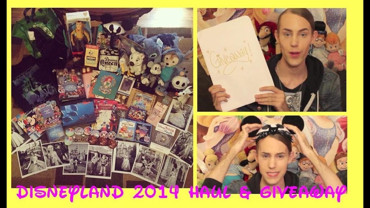 HUGE DISNEYLAND HAUL + GIVEAWAY!!